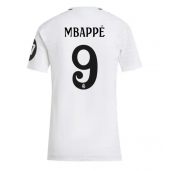 Maillot de football Réplique Real Madrid Kylian Mbappe #9 Domicile Femme 2024-25 Manche Courte