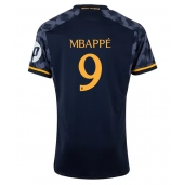 Maillot de football Réplique Real Madrid Kylian Mbappe #9 Extérieur 2023-24 Manche Courte