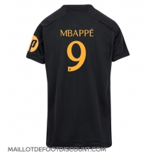 Maillot de football Réplique Real Madrid Kylian Mbappe #9 Troisième Femme 2023-24 Manche Courte