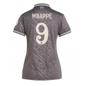 Maillot de football Réplique Real Madrid Kylian Mbappe #9 Troisième Femme 2024-25 Manche Courte