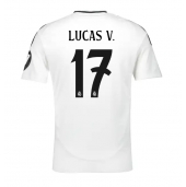 Maillot de football Réplique Real Madrid Lucas Vazquez #17 Domicile 2024-25 Manche Courte