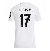 Maillot de football Réplique Real Madrid Lucas Vazquez #17 Domicile Femme 2024-25 Manche Courte