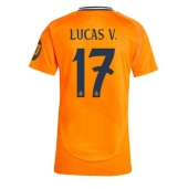 Maillot de football Réplique Real Madrid Lucas Vazquez #17 Extérieur Femme 2024-25 Manche Courte