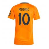 Maillot de football Réplique Real Madrid Luka Modric #10 Extérieur Femme 2024-25 Manche Courte