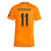 Maillot de football Réplique Real Madrid Rodrygo Goes #11 Extérieur Femme 2024-25 Manche Courte