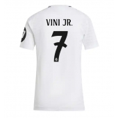 Maillot de football Réplique Real Madrid Vinicius Junior #7 Domicile Femme 2024-25 Manche Courte