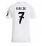 Maillot de football Réplique Real Madrid Vinicius Junior #7 Domicile Femme 2024-25 Manche Courte