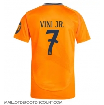 Maillot de football Réplique Real Madrid Vinicius Junior #7 Extérieur 2024-25 Manche Courte