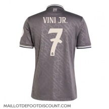 Maillot de football Réplique Real Madrid Vinicius Junior #7 Troisième 2024-25 Manche Courte