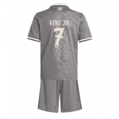 Maillot de football Réplique Real Madrid Vinicius Junior #7 Troisième Enfant 2024-25 Manche Courte (+ Pantalon court)