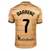 Maillot de football Réplique Real Sociedad Ander Barrenetxea #7 Extérieur 2024-25 Manche Courte