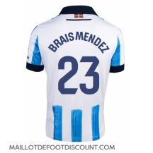 Maillot de football Réplique Real Sociedad Brais Mendez #23 Domicile 2023-24 Manche Courte