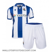 Maillot de football Réplique Real Sociedad Domicile Enfant 2024-25 Manche Courte (+ Pantalon court)