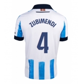 Maillot de football Réplique Real Sociedad Martin Zubimendi #4 Domicile 2023-24 Manche Courte