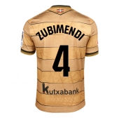 Maillot de football Réplique Real Sociedad Martin Zubimendi #4 Extérieur 2024-25 Manche Courte