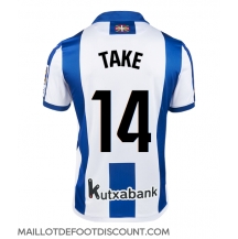 Maillot de football Réplique Real Sociedad Takefusa Kubo #14 Domicile 2024-25 Manche Courte