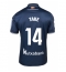 Maillot de football Réplique Real Sociedad Takefusa Kubo #14 Extérieur 2023-24 Manche Courte