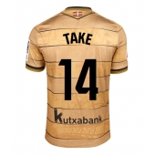 Maillot de football Réplique Real Sociedad Takefusa Kubo #14 Extérieur 2024-25 Manche Courte