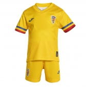 Maillot de football Réplique Roumanie Domicile Enfant Europe 2024 Manche Courte (+ Pantalon court)