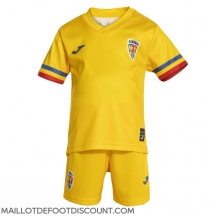 Maillot de football Réplique Roumanie Domicile Enfant Europe 2024 Manche Courte (+ Pantalon court)