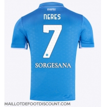 Maillot de football Réplique SSC Napoli David Neres #7 Domicile 2024-25 Manche Courte