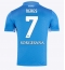 Maillot de football Réplique SSC Napoli David Neres #7 Domicile 2024-25 Manche Courte