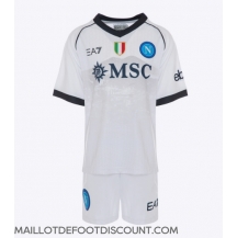 Maillot de football Réplique SSC Napoli Extérieur Enfant 2023-24 Manche Courte (+ Pantalon court)