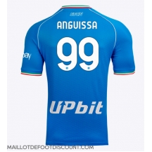 Maillot de football Réplique SSC Napoli Frank Anguissa #99 Domicile 2023-24 Manche Courte