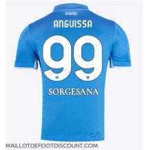 Maillot de football Réplique SSC Napoli Frank Anguissa #99 Domicile 2024-25 Manche Courte