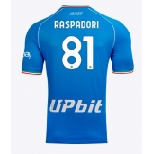 Maillot de football Réplique SSC Napoli Giacomo Raspadori #81 Domicile 2023-24 Manche Courte