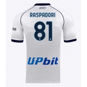 Maillot de football Réplique SSC Napoli Giacomo Raspadori #81 Extérieur 2023-24 Manche Courte