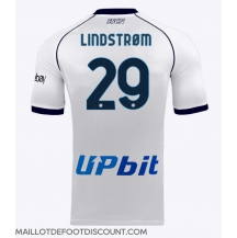 Maillot de football Réplique SSC Napoli Jesper Lindstrom #29 Extérieur 2023-24 Manche Courte