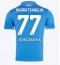 Maillot de football Réplique SSC Napoli Khvicha Kvaratskhelia #77 Domicile 2024-25 Manche Courte