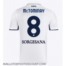 Maillot de football Réplique SSC Napoli Scott McTominay #8 Extérieur 2024-25 Manche Courte