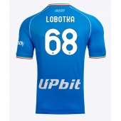 Maillot de football Réplique SSC Napoli Stanislav Lobotka #68 Domicile 2023-24 Manche Courte