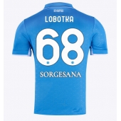 Maillot de football Réplique SSC Napoli Stanislav Lobotka #68 Domicile 2024-25 Manche Courte