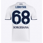 Maillot de football Réplique SSC Napoli Stanislav Lobotka #68 Extérieur 2024-25 Manche Courte