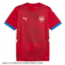 Maillot de football Réplique Serbie Domicile Europe 2024 Manche Courte