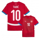 Maillot de football Réplique Serbie Dusan Tadic #10 Domicile Europe 2024 Manche Courte