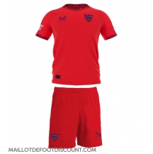 Maillot de football Réplique Sevilla Extérieur Enfant 2024-25 Manche Courte (+ Pantalon court)