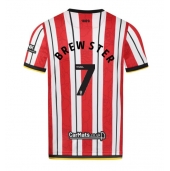 Maillot de football Réplique Sheffield United Rhian Brewster #7 Domicile 2024-25 Manche Courte