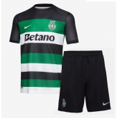 Maillot de football Réplique Sporting CP Domicile Enfant 2024-25 Manche Courte (+ Pantalon court)