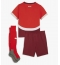 Maillot de football Réplique Suisse Domicile Enfant Europe 2024 Manche Courte (+ Pantalon court)