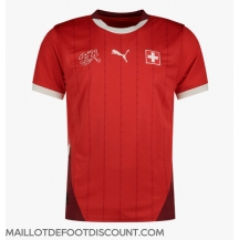 Maillot de football Réplique Suisse Domicile Europe 2024 Manche Courte