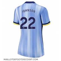 Maillot de football Réplique Tottenham Hotspur Brennan Johnson #22 Extérieur Femme 2024-25 Manche Courte