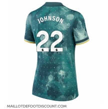 Maillot de football Réplique Tottenham Hotspur Brennan Johnson #22 Troisième Femme 2024-25 Manche Courte