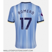 Maillot de football Réplique Tottenham Hotspur Cristian Romero #17 Extérieur 2024-25 Manche Courte