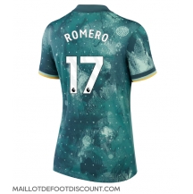 Maillot de football Réplique Tottenham Hotspur Cristian Romero #17 Troisième Femme 2024-25 Manche Courte