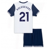 Maillot de football Réplique Tottenham Hotspur Dejan Kulusevski #21 Domicile Enfant 2024-25 Manche Courte (+ Pantalon court)