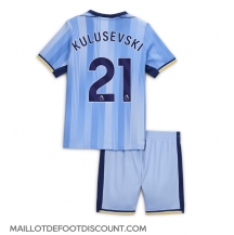 Maillot de football Réplique Tottenham Hotspur Dejan Kulusevski #21 Extérieur Enfant 2024-25 Manche Courte (+ Pantalon court)